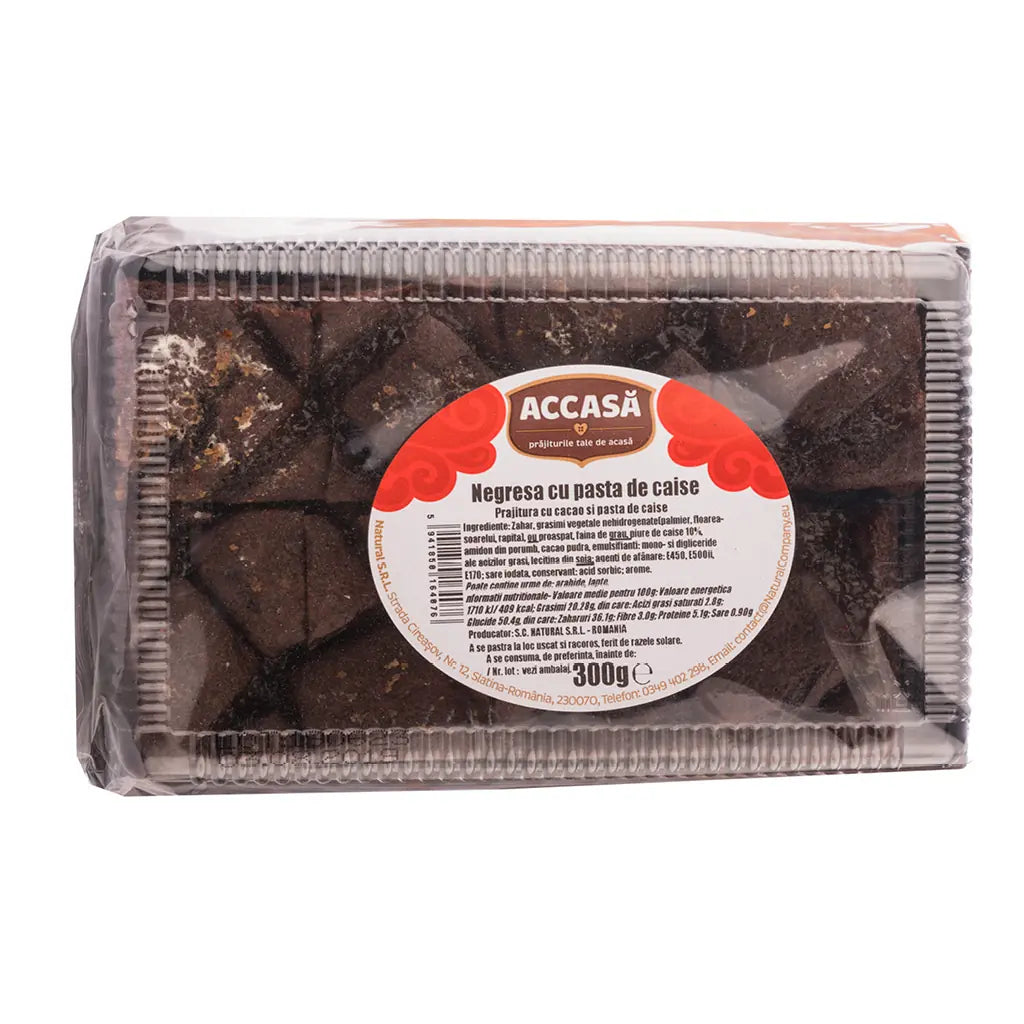 Accasa Prajitura Negresa Cu Pasta De Caise 300G