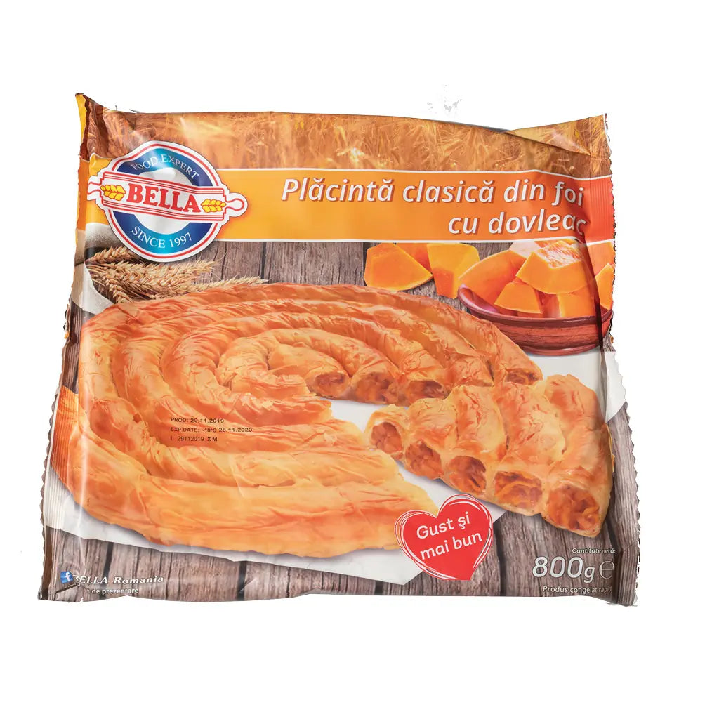 Bella Placinta Cu Dovleac 800G