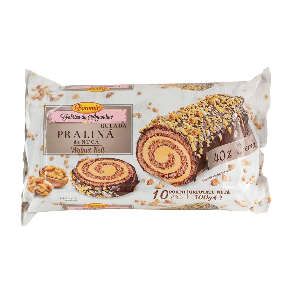 Boromir Rulada 300G Pralina De Nuca