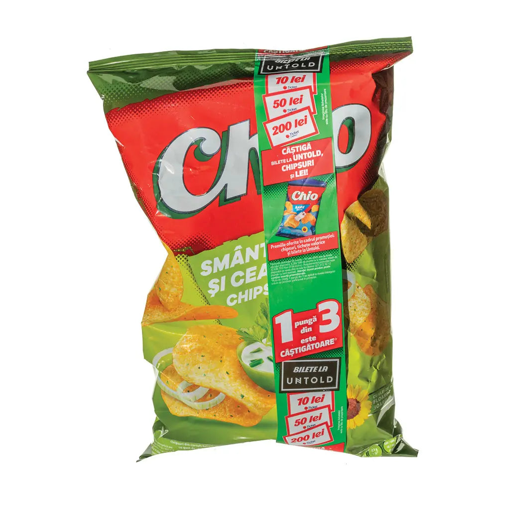 Chio Chips 140G Smantana Si Ceapa