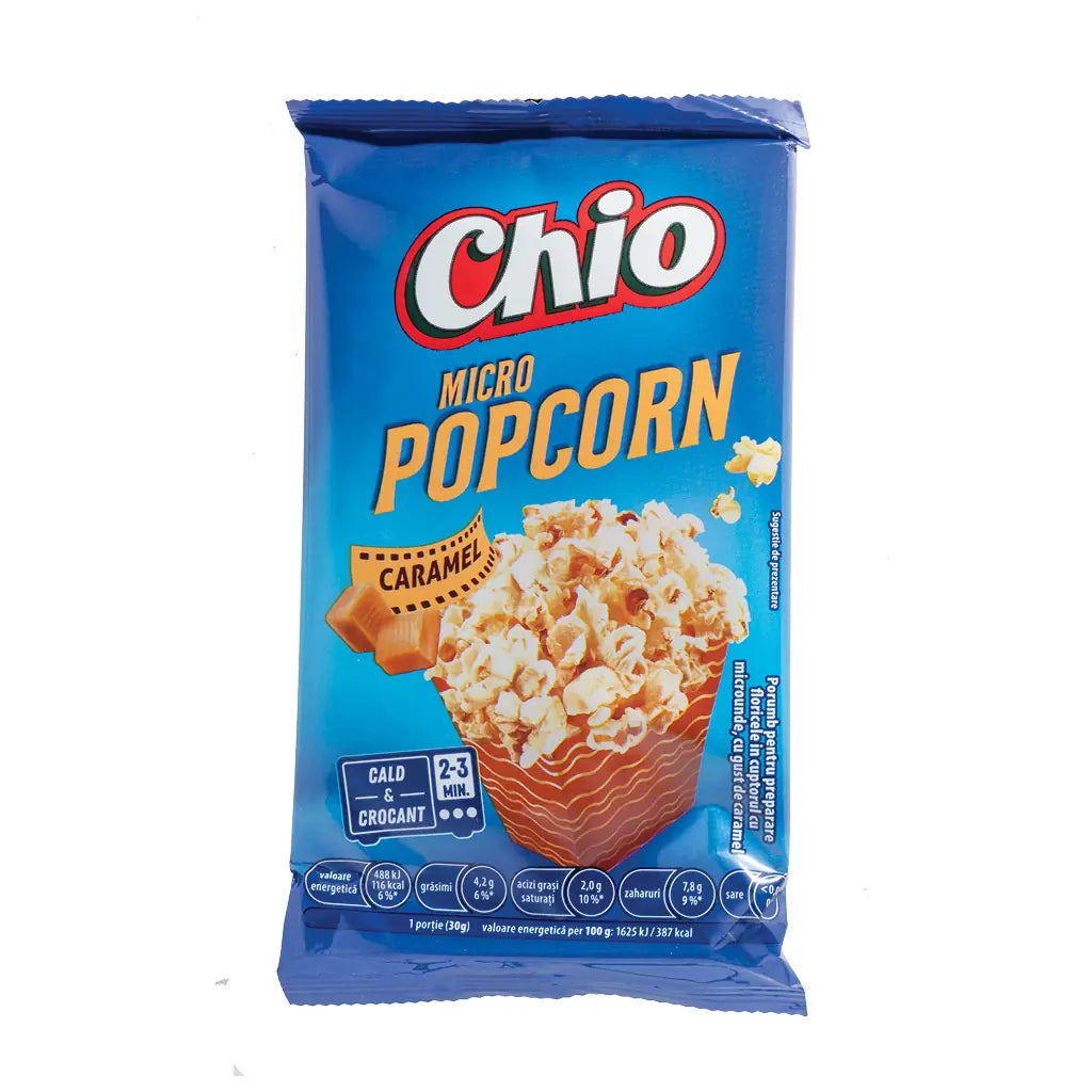 Chio Popcorn Microunde 90G Caramel