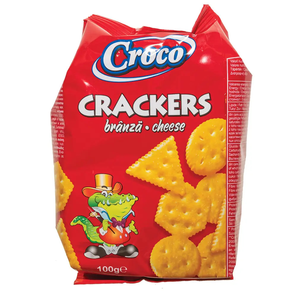 Croco Crackers Branza 100G