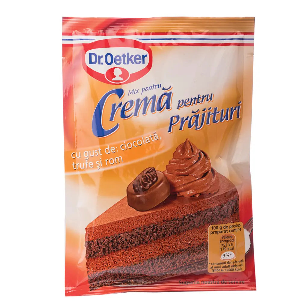 Dr Oetker Crema Praj Ciocolata , Trufe Si Rom 57G