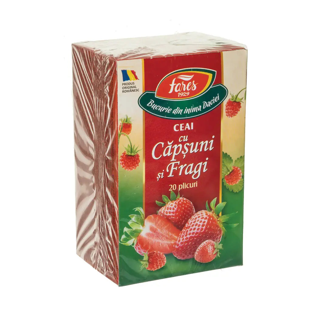 Fares Ceai 40G Capsuni-Fragi