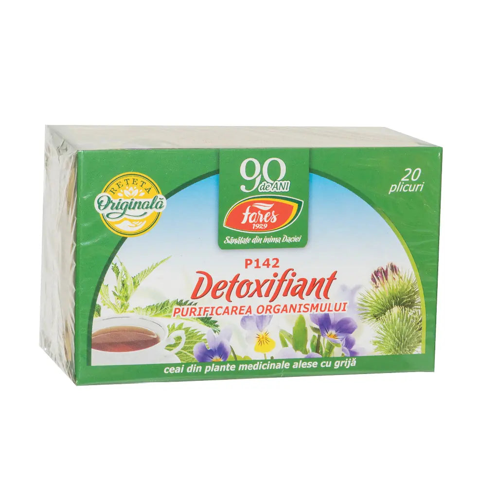 Fares Ceai Detoxificant 20 Pliculete