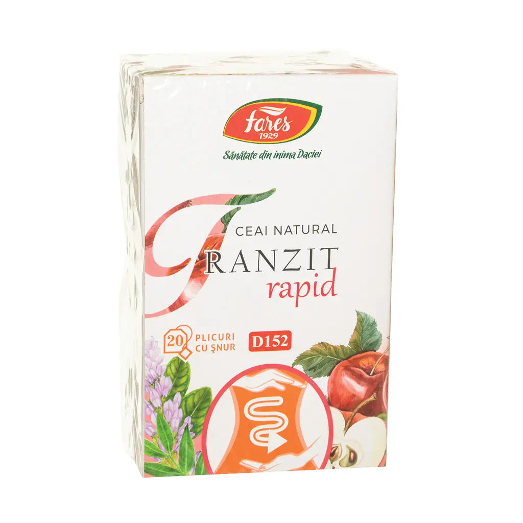 Fares Tranzit Rapid , 20 Pliculete Cu Snur