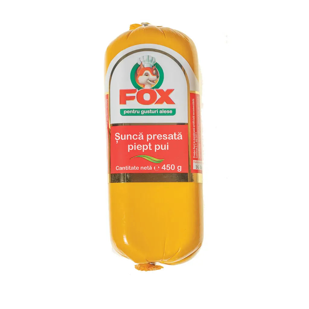 Fox Sunca Presata Piept Pui 450G