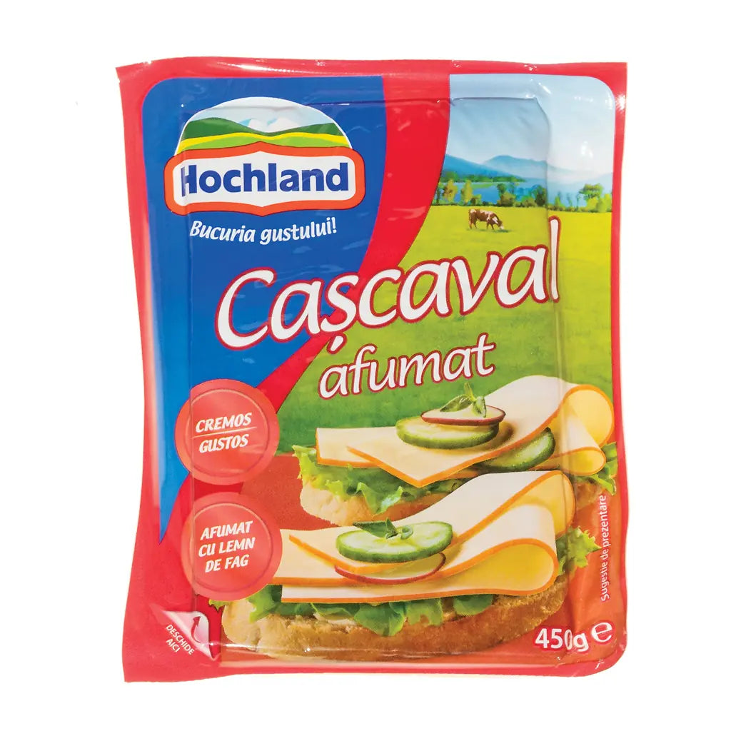 Hochland Cascaval 450G Afumat
