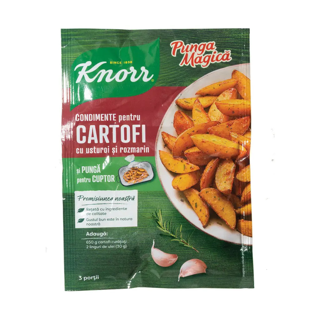 Knorr Punga Magica Pt Cartofi Cu Usturoi Si Rozmarin