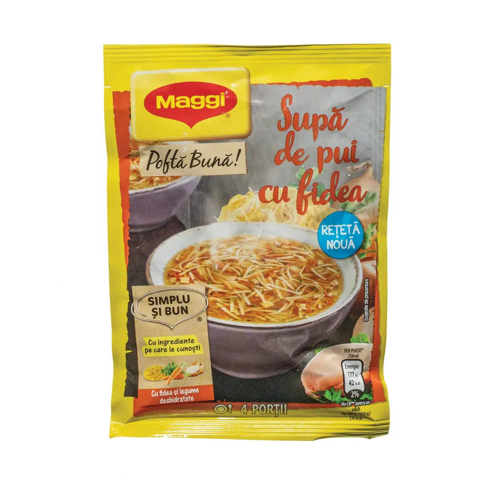Maggi Supa De Pui Cu Fidea 50G