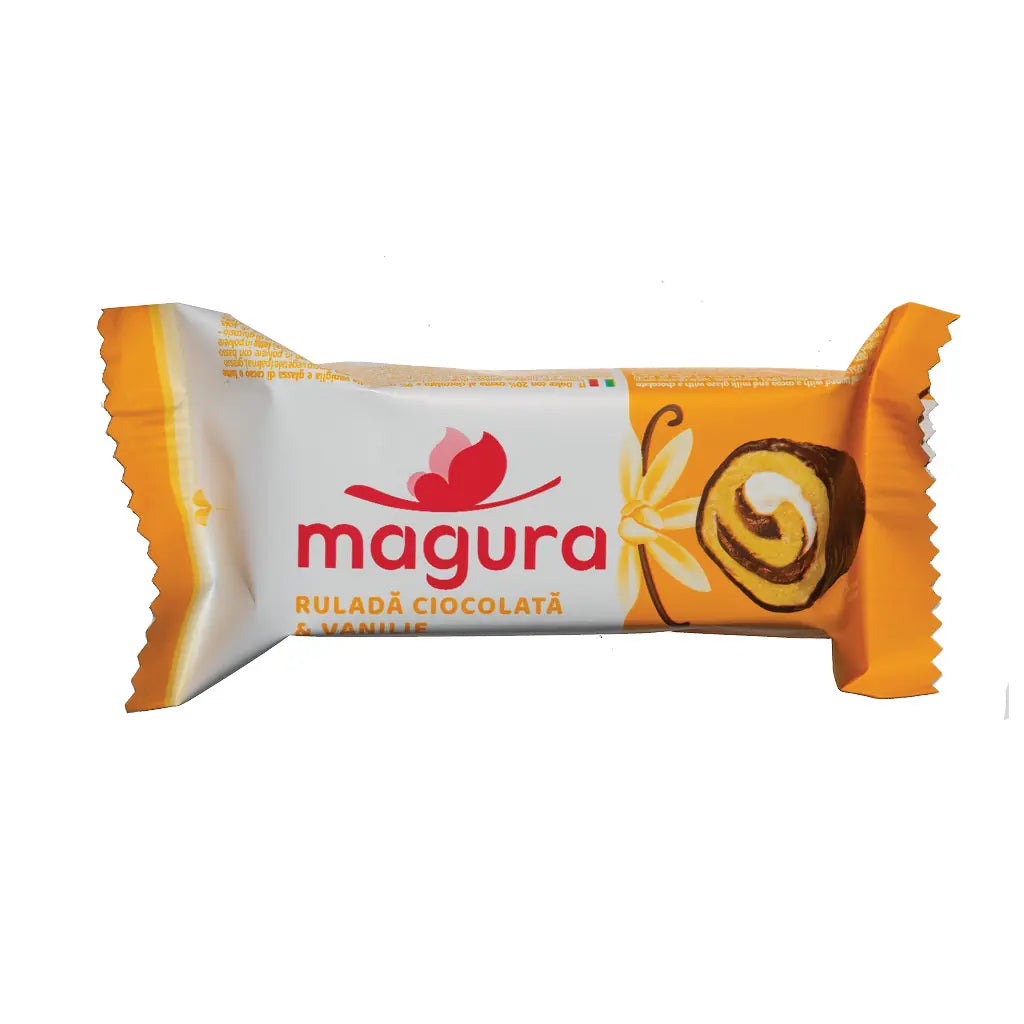 Magura Rulada 35G Ciocolata & Vanilie