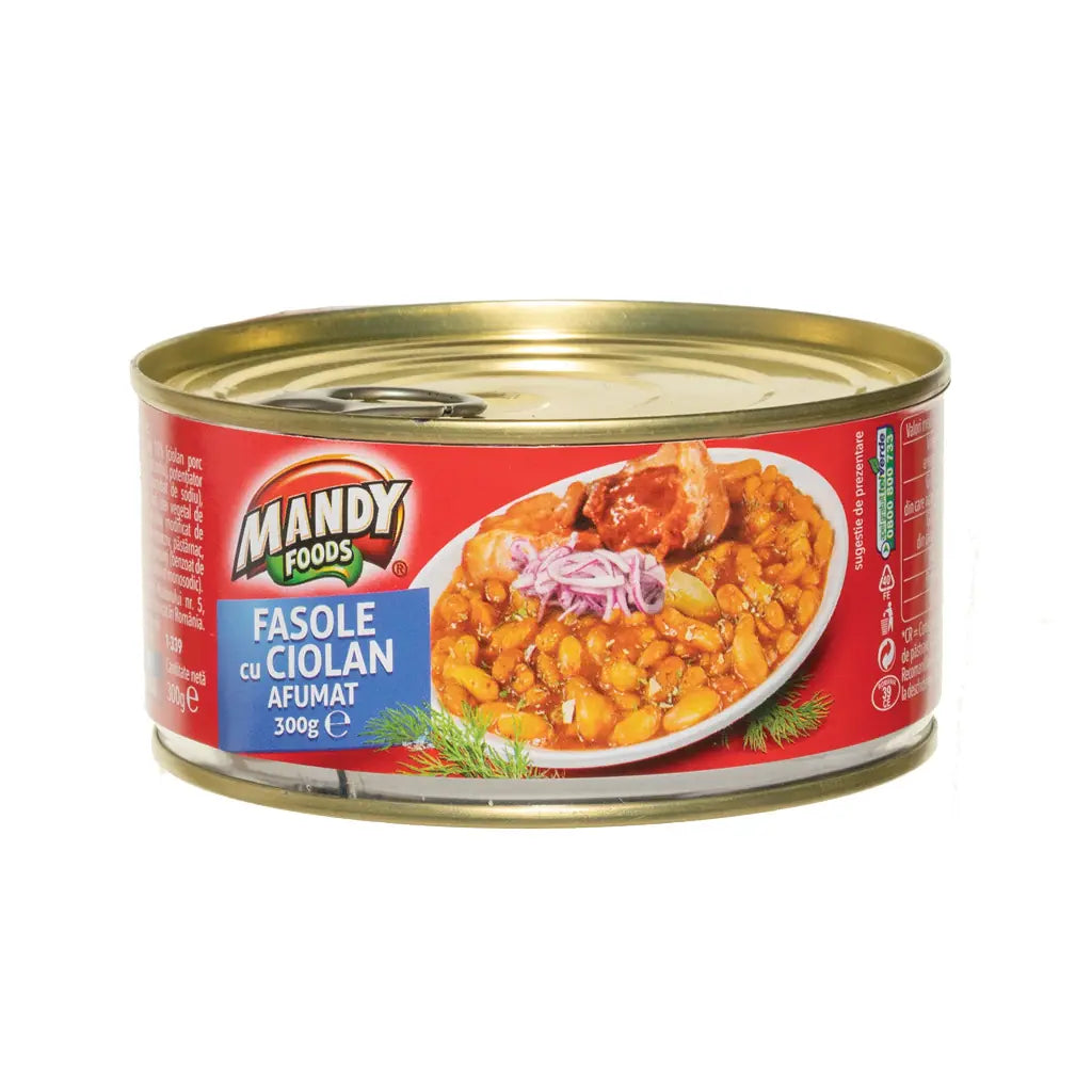 Mandy Fasole Cu Ciolan Afumat 300G