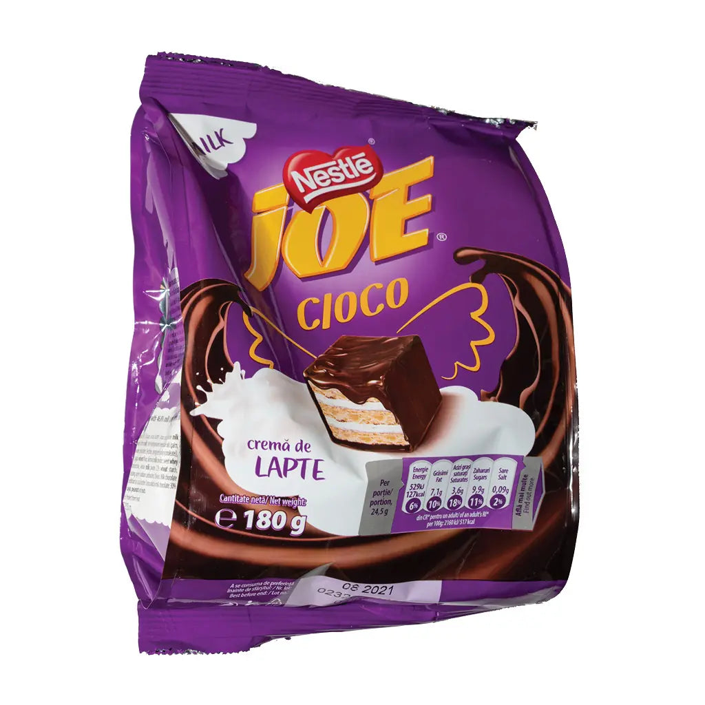 Napolitane Joe 180G Cioco Lapte Glazurate