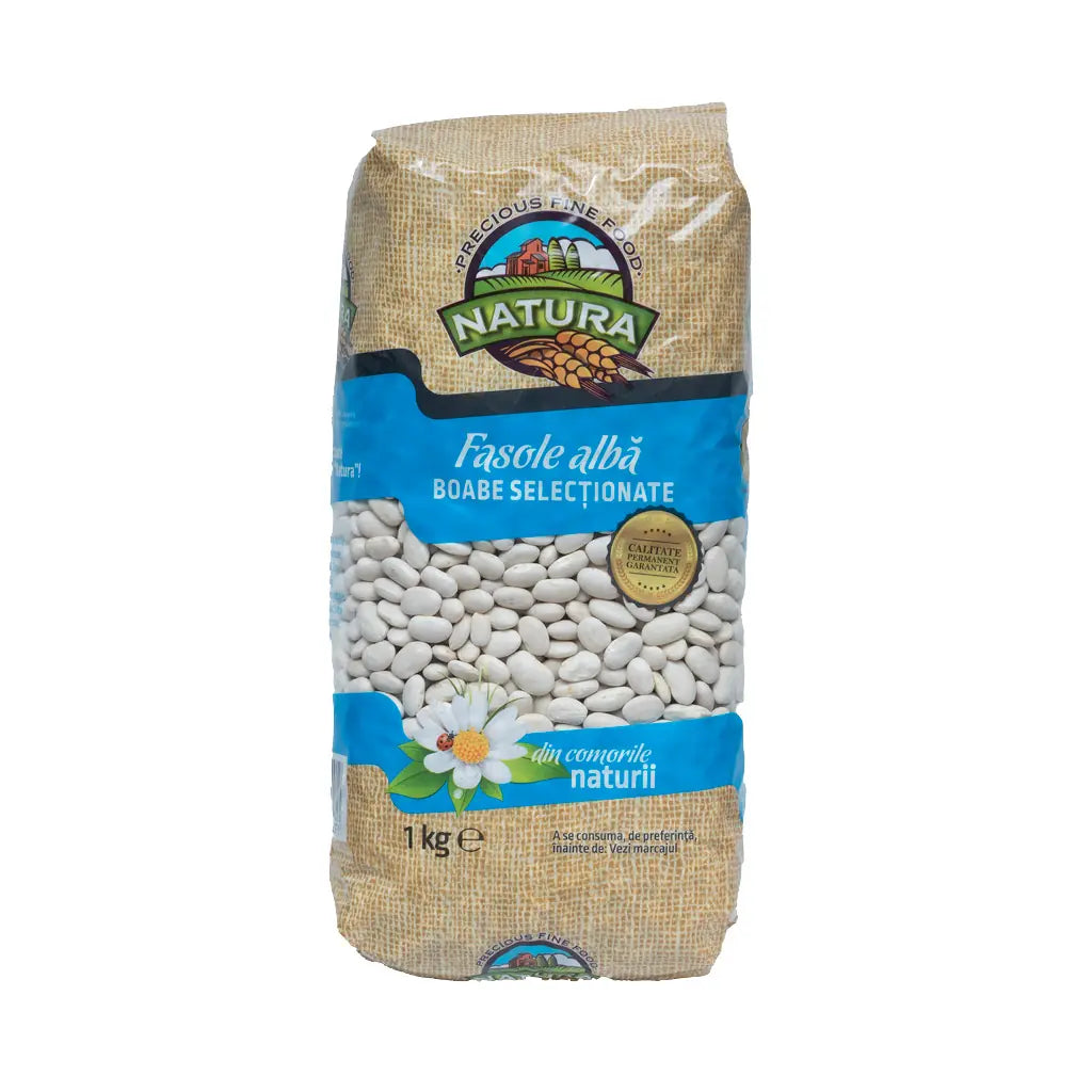 Natura Fasole Alba Bob Selectionat 1Kg