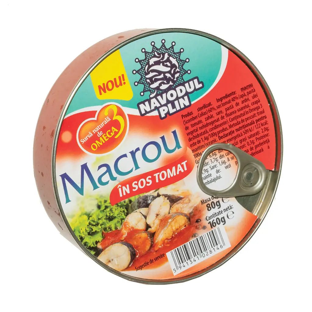 Novac Macrou Sos Tomat 160G
