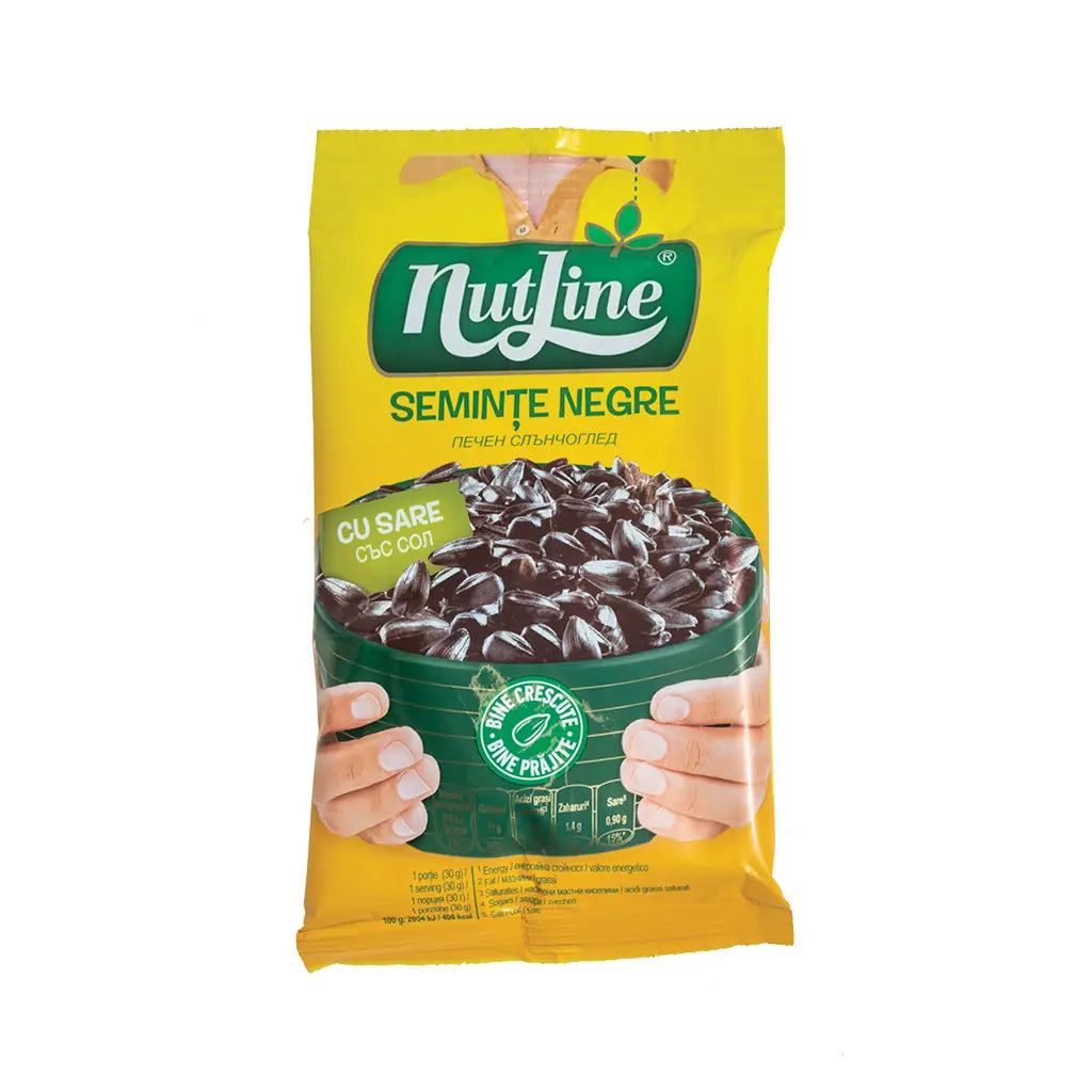 Nutline Seminte Negre Cu Sare 40G