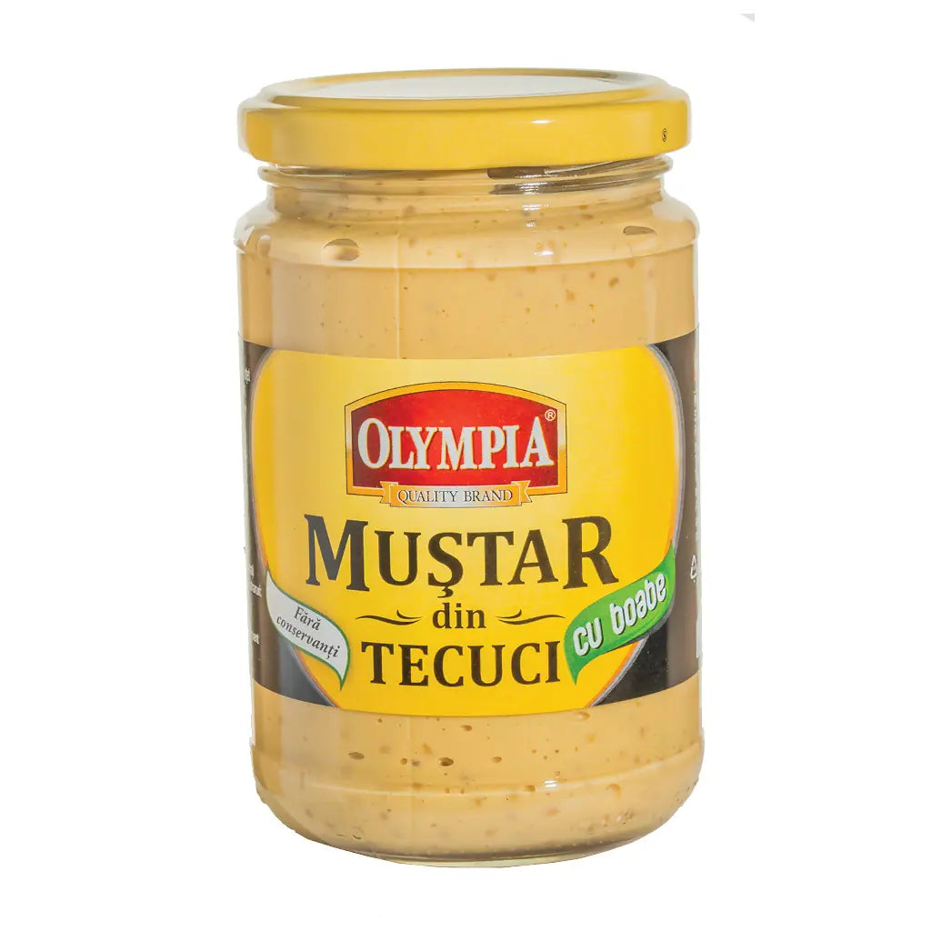Olympia Mustar Cu Boabe-Grain Mustard 314Ml