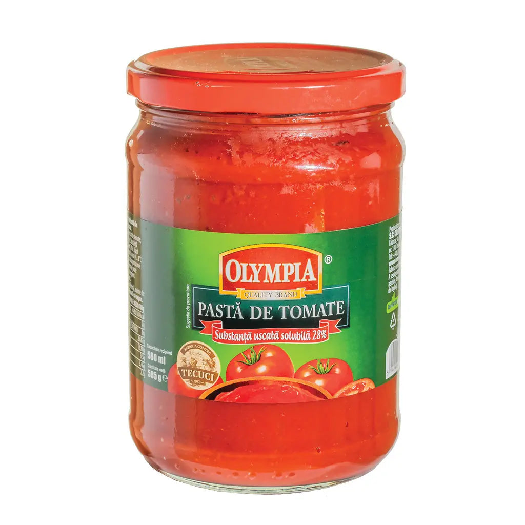 Olympia Pasta De Tomate 28%-Tomato Paste 28% 580Ml