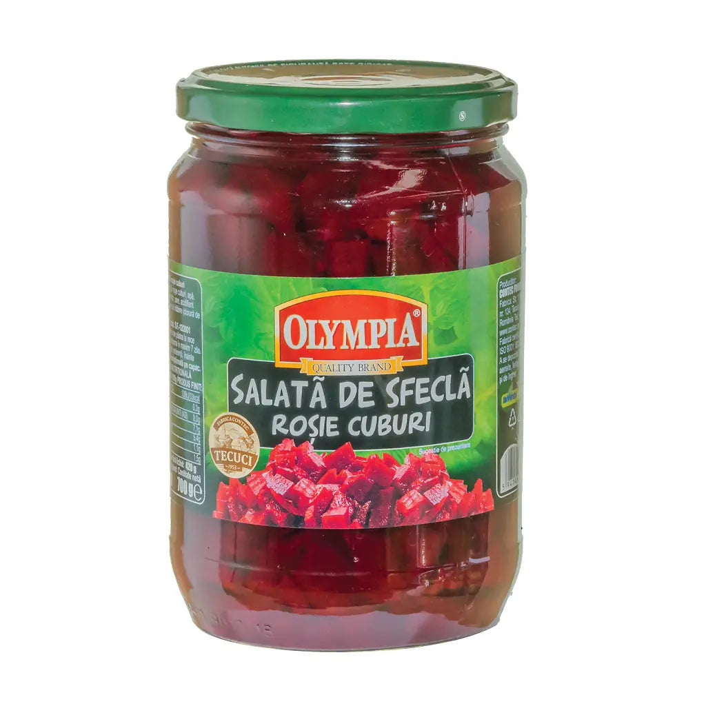 Olympia Salata Sfecla Rosie Cuburi-Beet Salad Cubes 720Ml