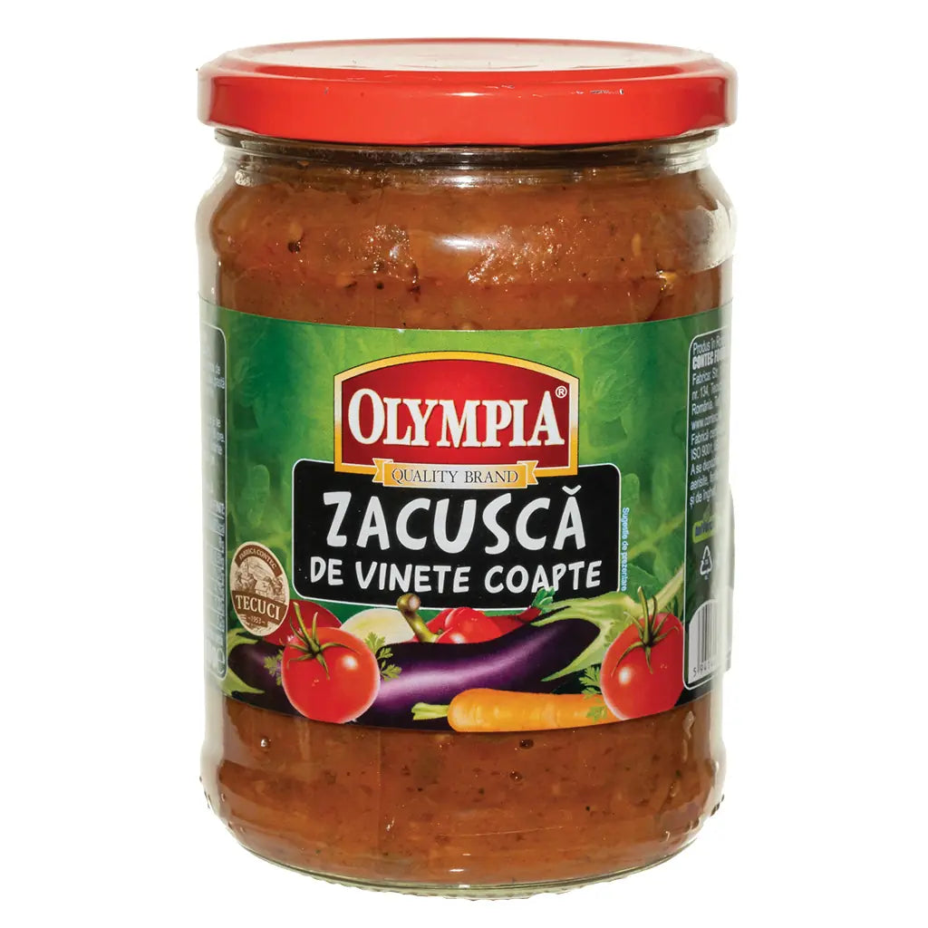 Olympia Zacusca De Ciuperci-Vegetables Stew With Mushrooms 580Ml