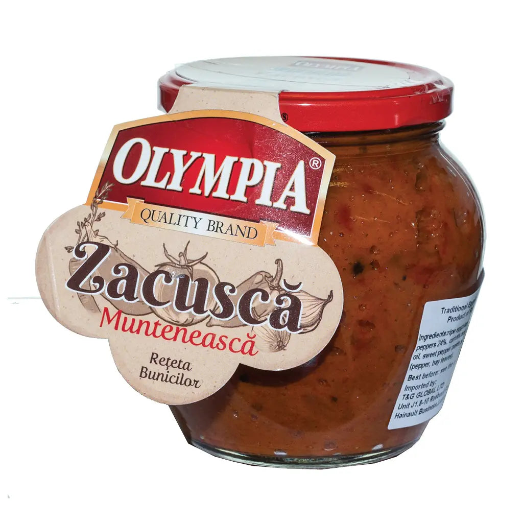 Olympia Zacusca Munteneasca Trad-Vegetables Munteneasca 580Ml