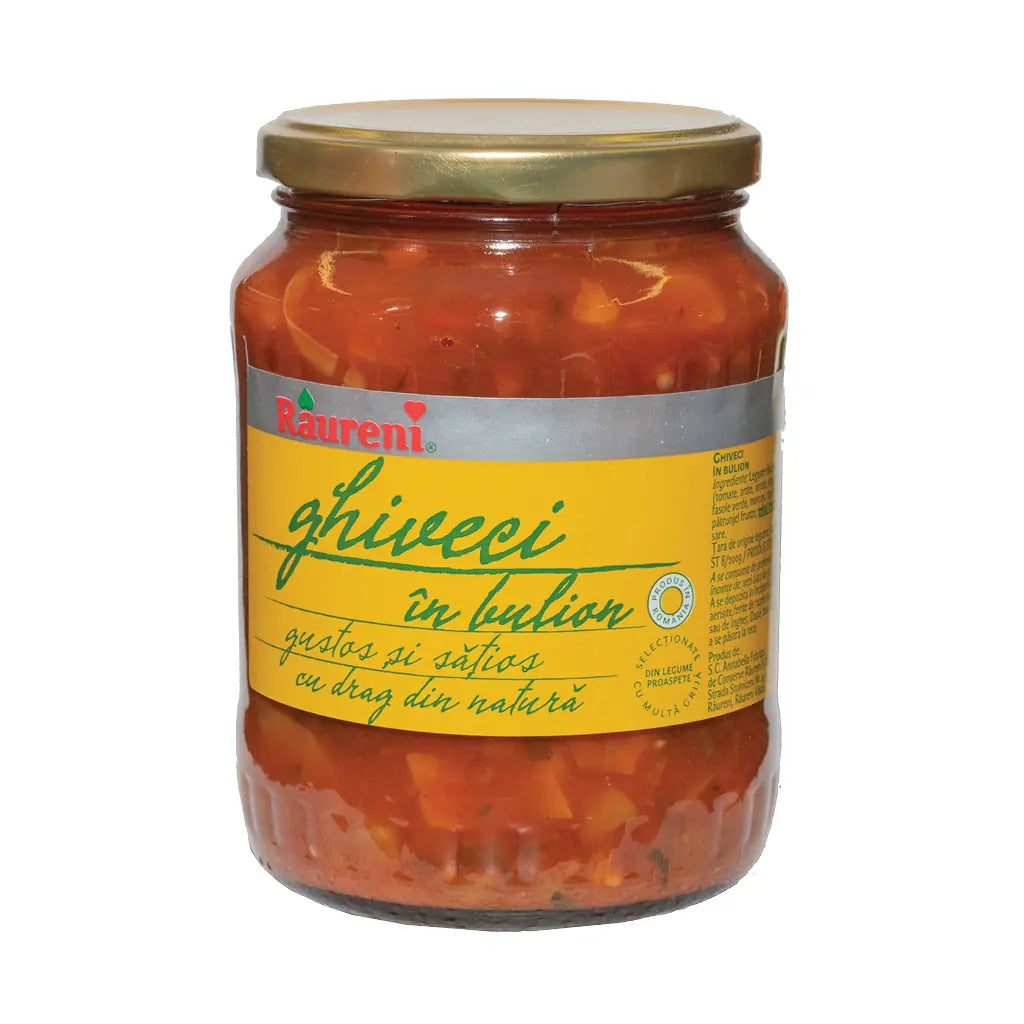 Raureni Ghiveci In Bulion 700G