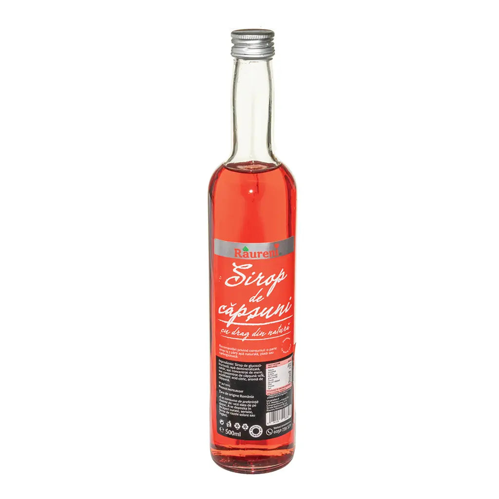 Raureni Sirop Capsuni 500Ml