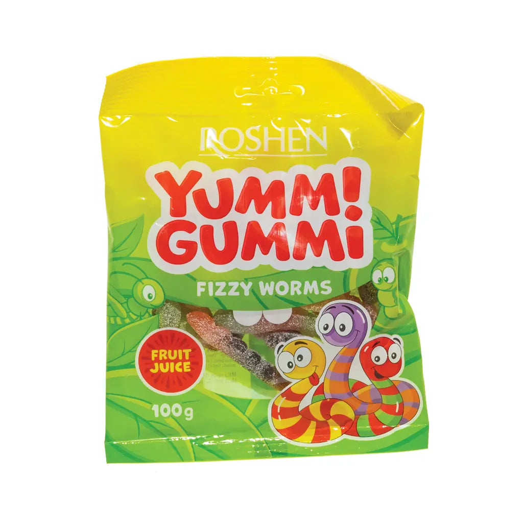 Roshen Jeleu Yummi 100G Worms