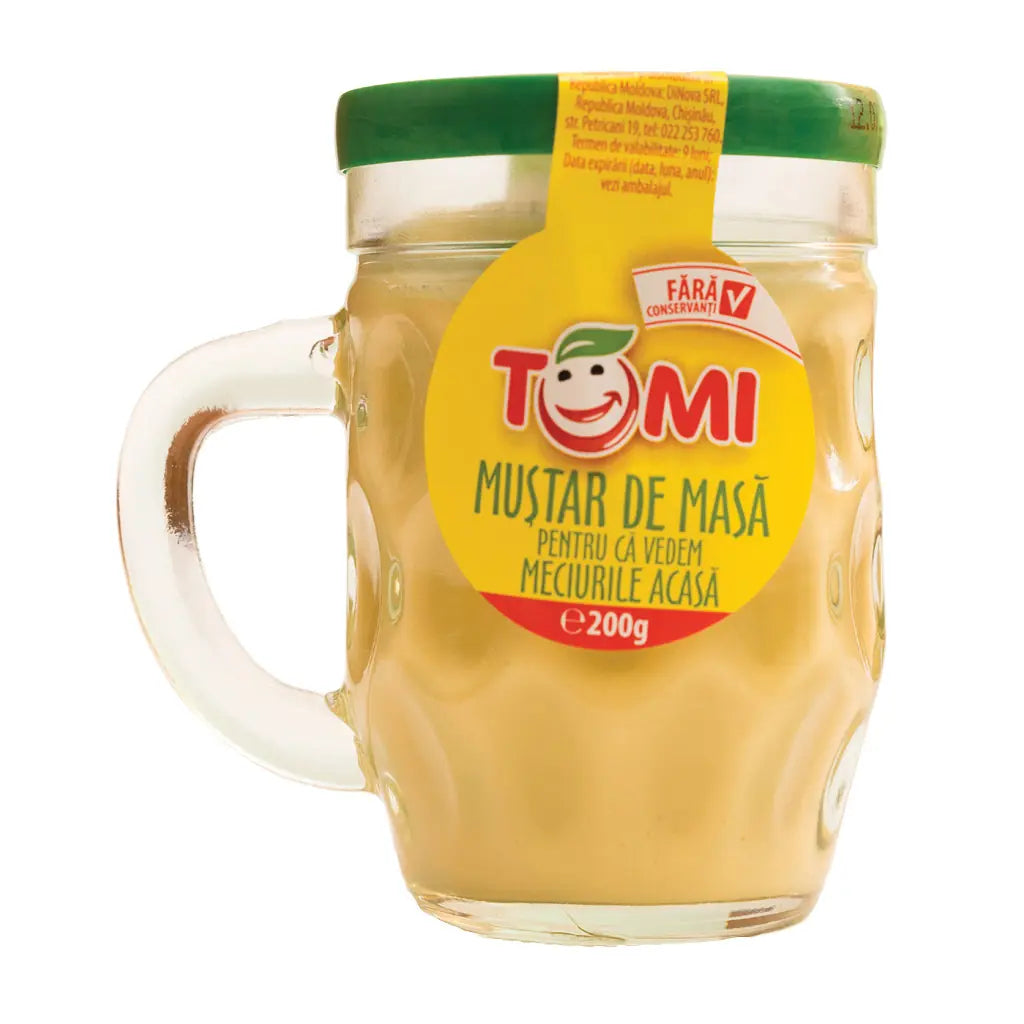 Tomi Mustar 200G Halba