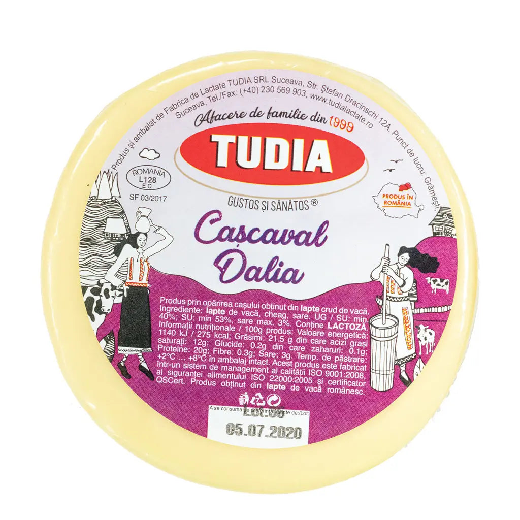 Tudia Cascaval Delia Cca 400G Vid