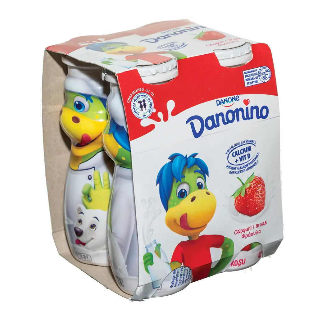 Danonino Iaurt De Baut Capsuni 100G (6Buc  X 4)
