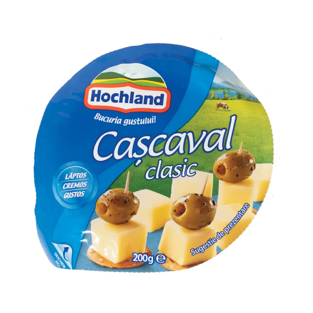 Hochland Cascaval Natur Rotund 200G