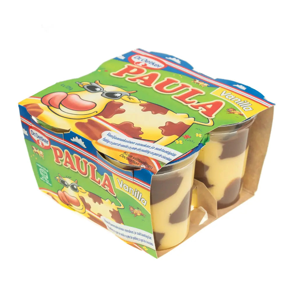 Paula Budinca Vanilie 125G (3 Buc X 4)