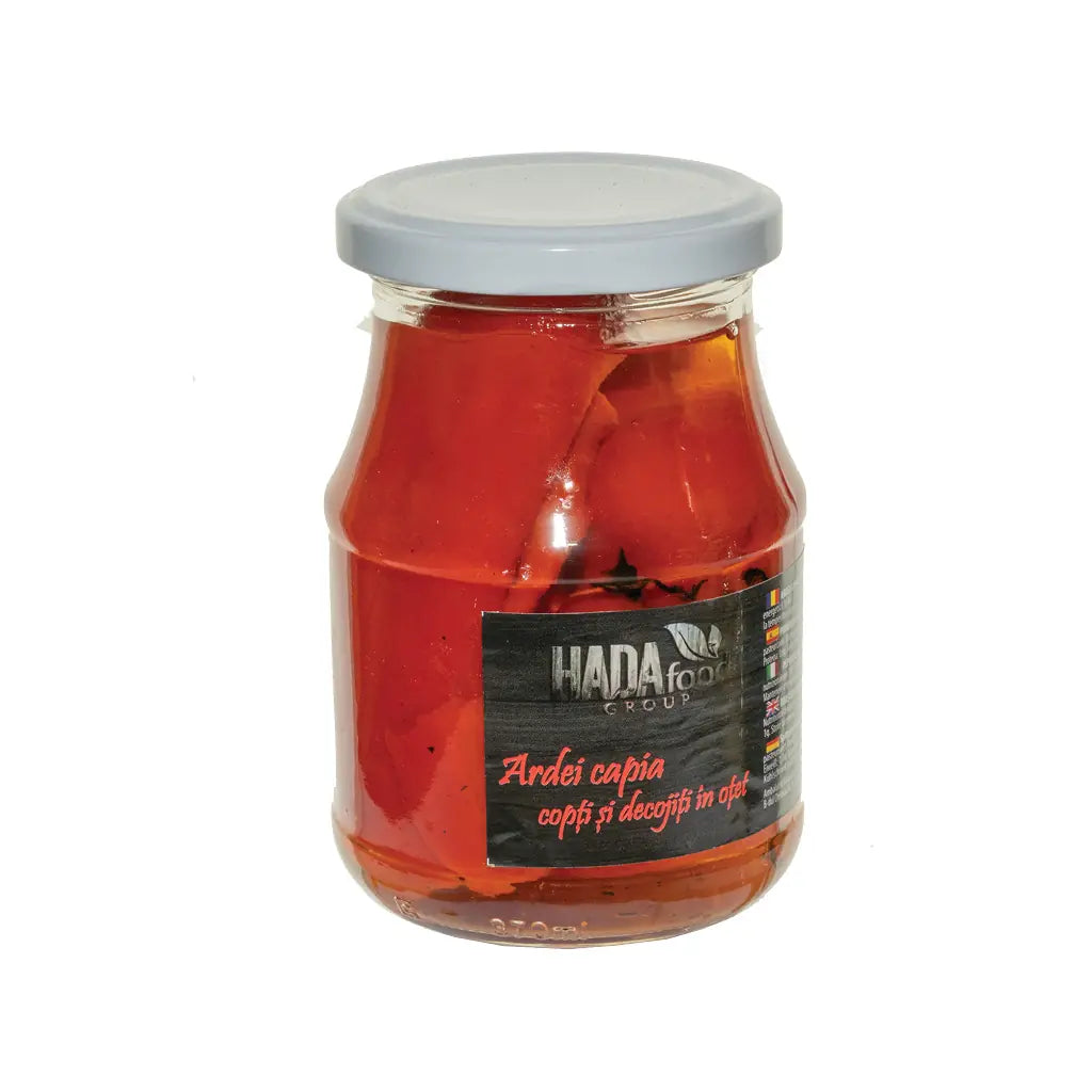 Hada Ardei Capia Copti Decojiti 720Ml