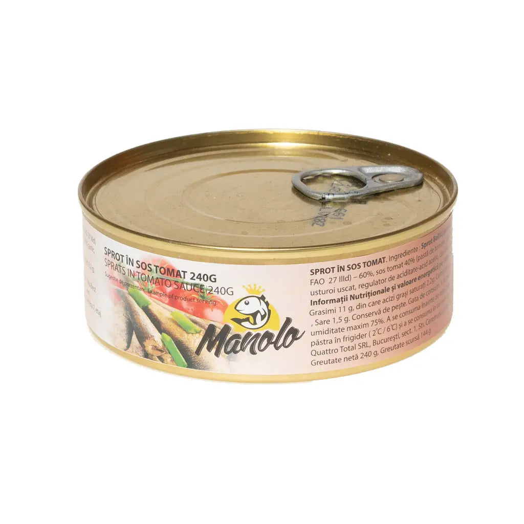 Manolo Conserva De Sprot In Sos Tomat 240G (24)