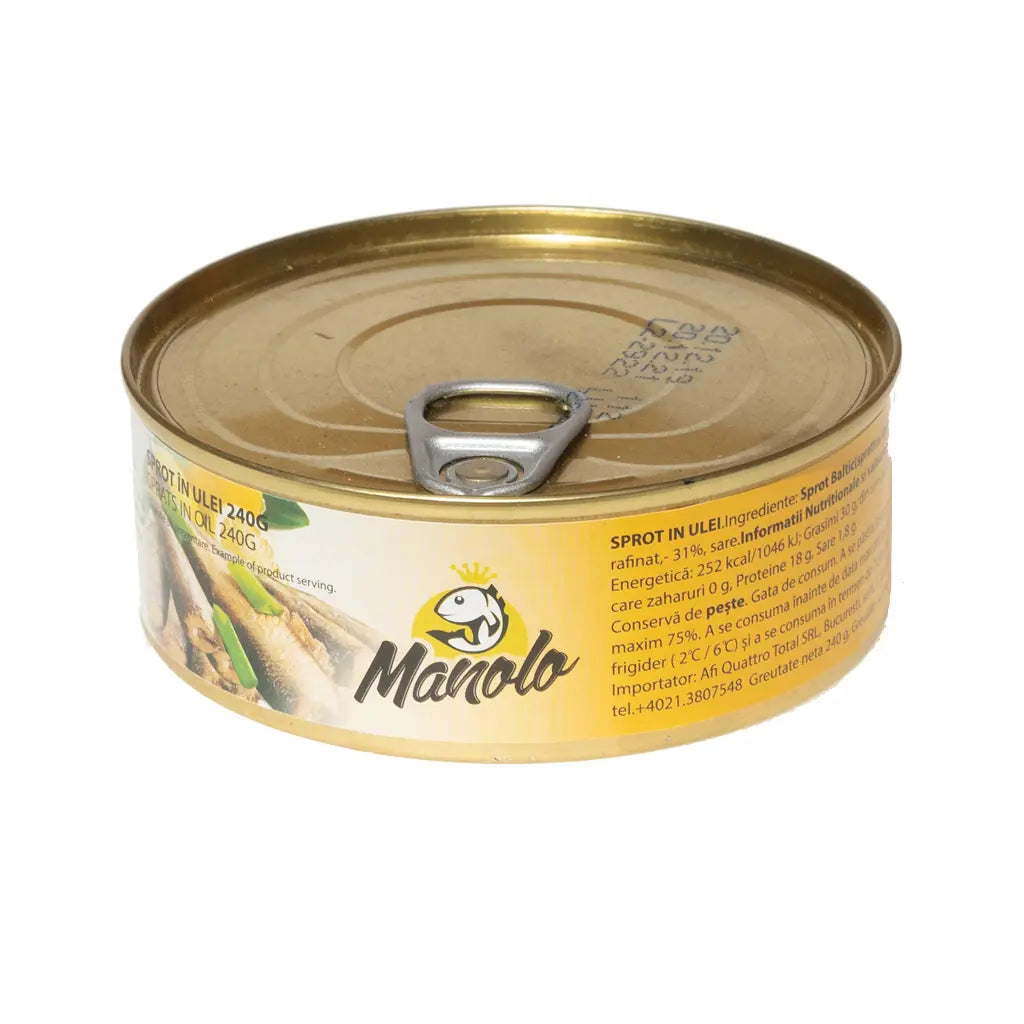 Manolo Conserva De Sprot In Ulei 240G (24)