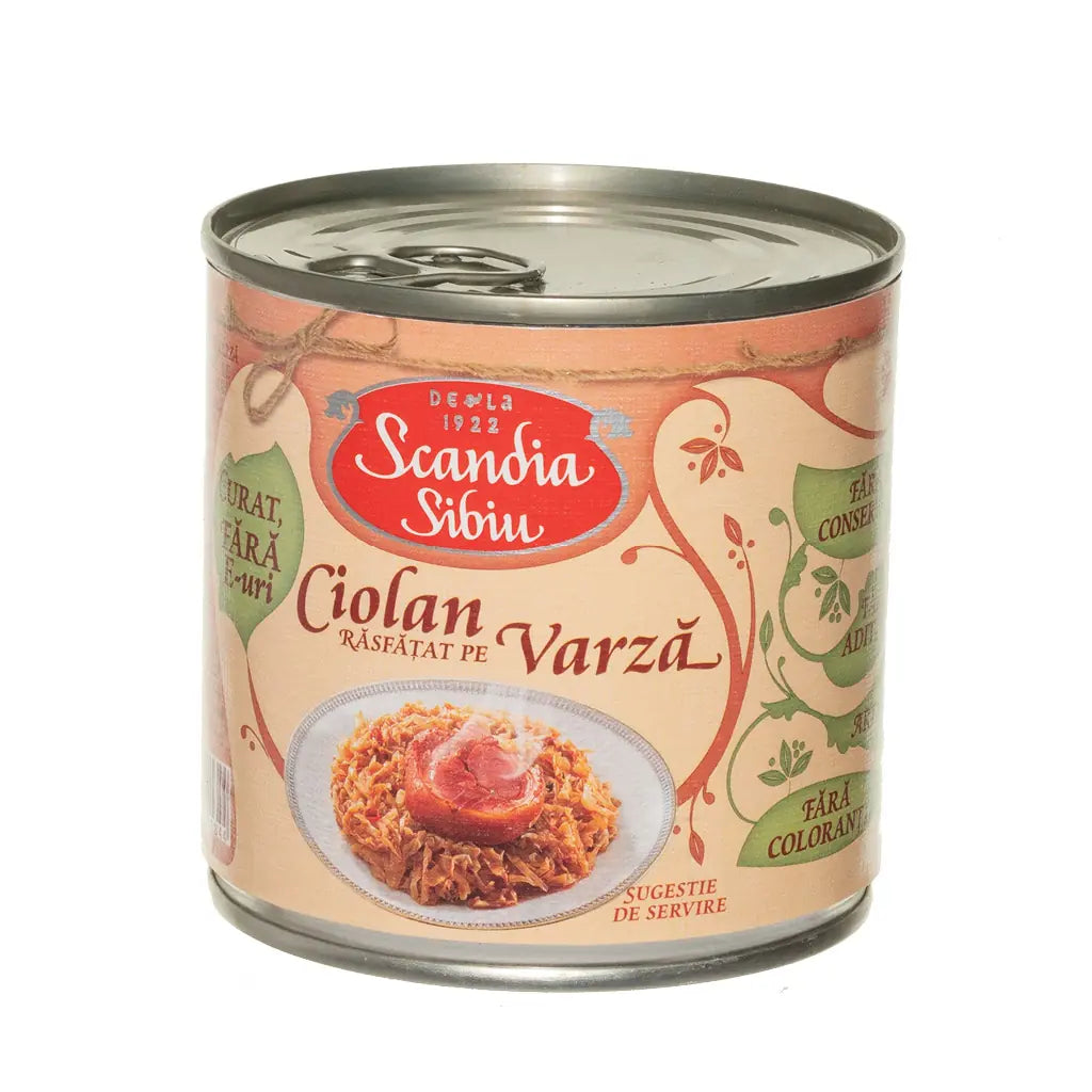 Scandia Sibiu Ciolan Pe Varza 400G(6)