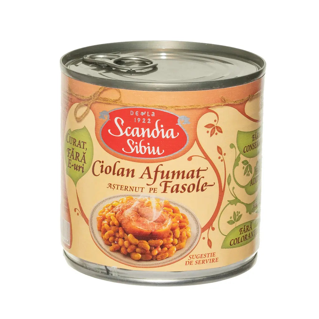 Scandia Sibiu Ciolan Porc Cu Fasole 400G (6)