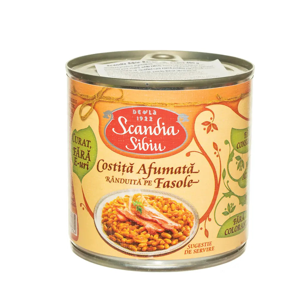 Scandia Sibiu Costita Cu Fasole 400G