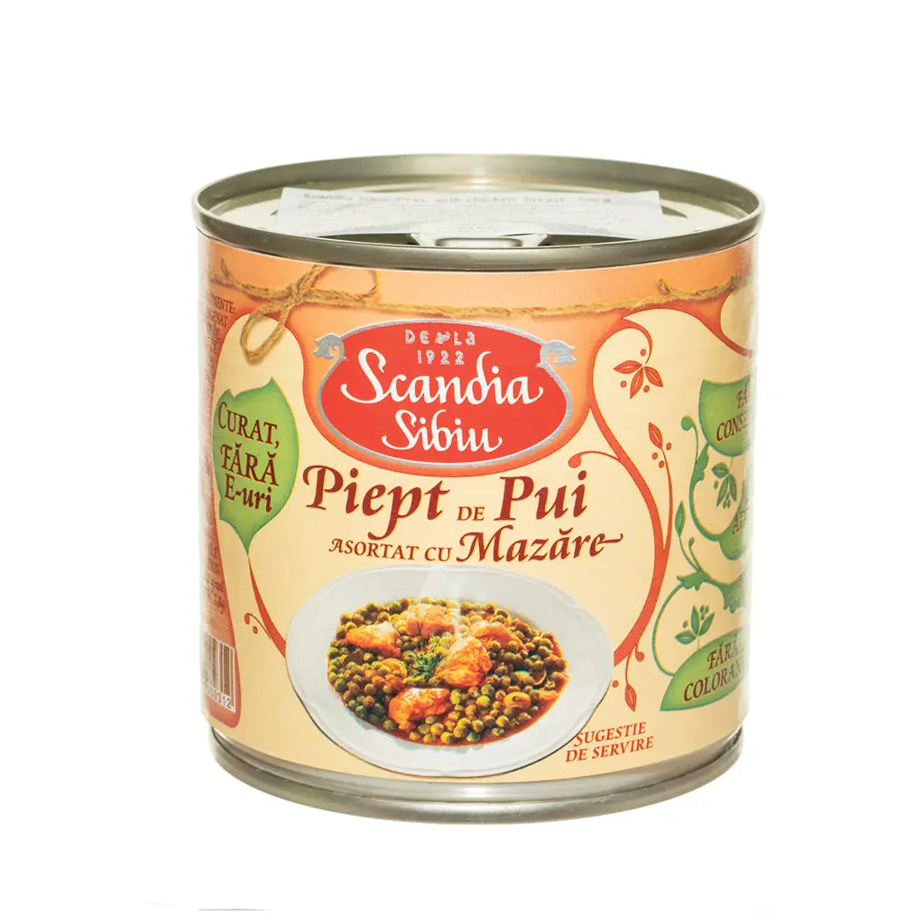 Scandia Sibiu Pui Cu Mazare 400G (6)