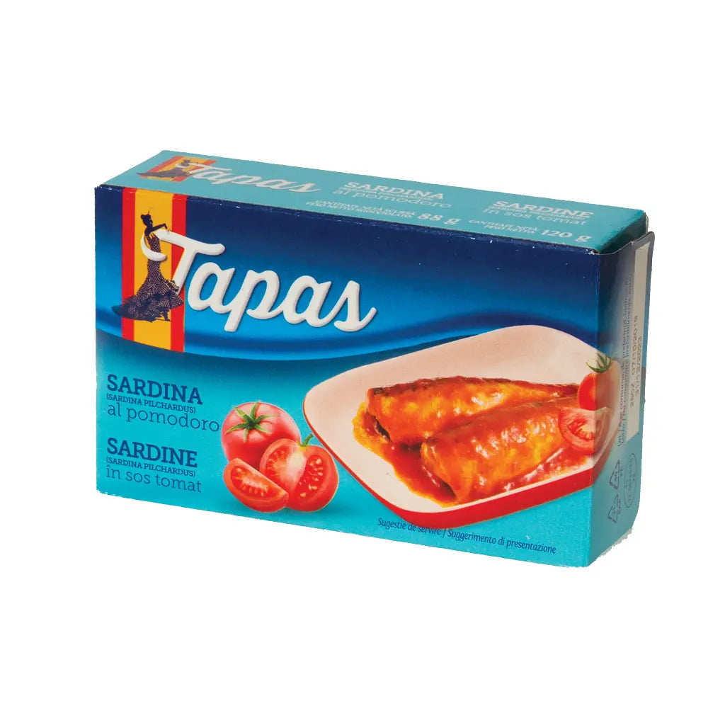 Tapas Atlantic Sardine In Sos Tomat 120G (24)
