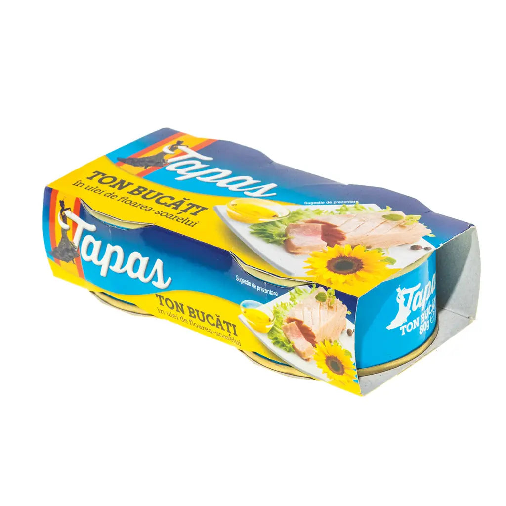 Tapas Pack 2*Ton Bucati Ulei 80G (48)