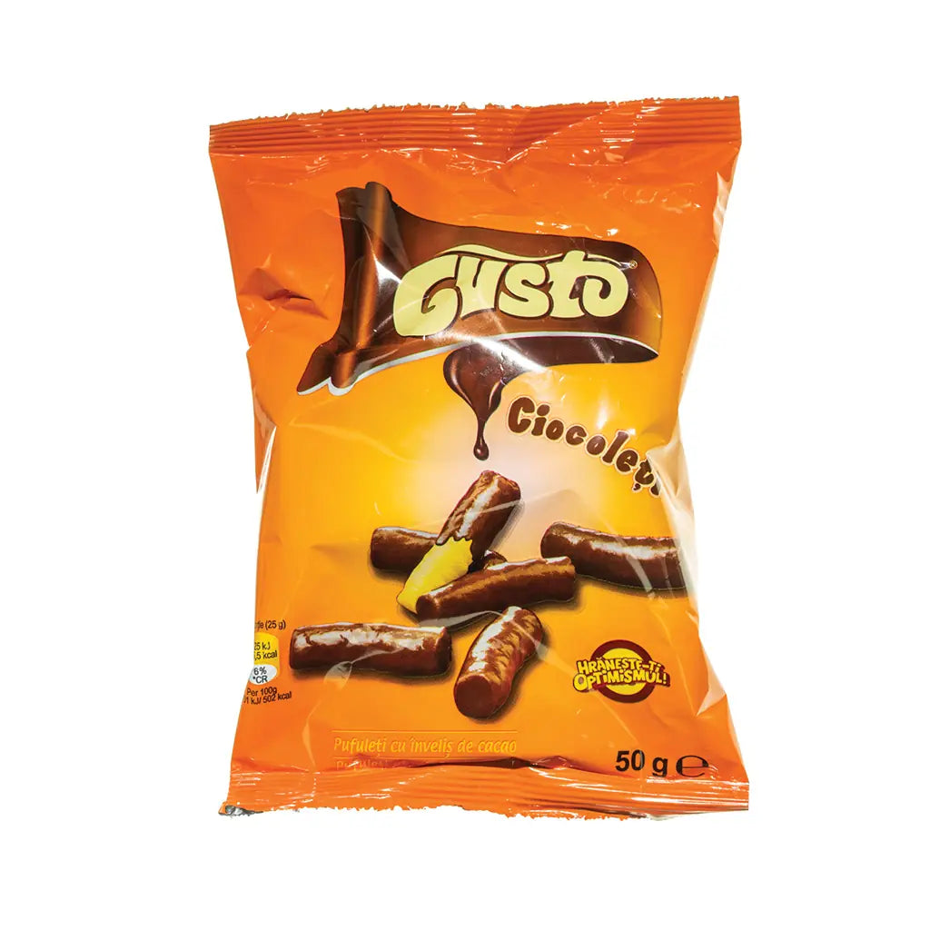 Pufuleti Gusto Glazurati 50G (36 Buc/ Bax)
