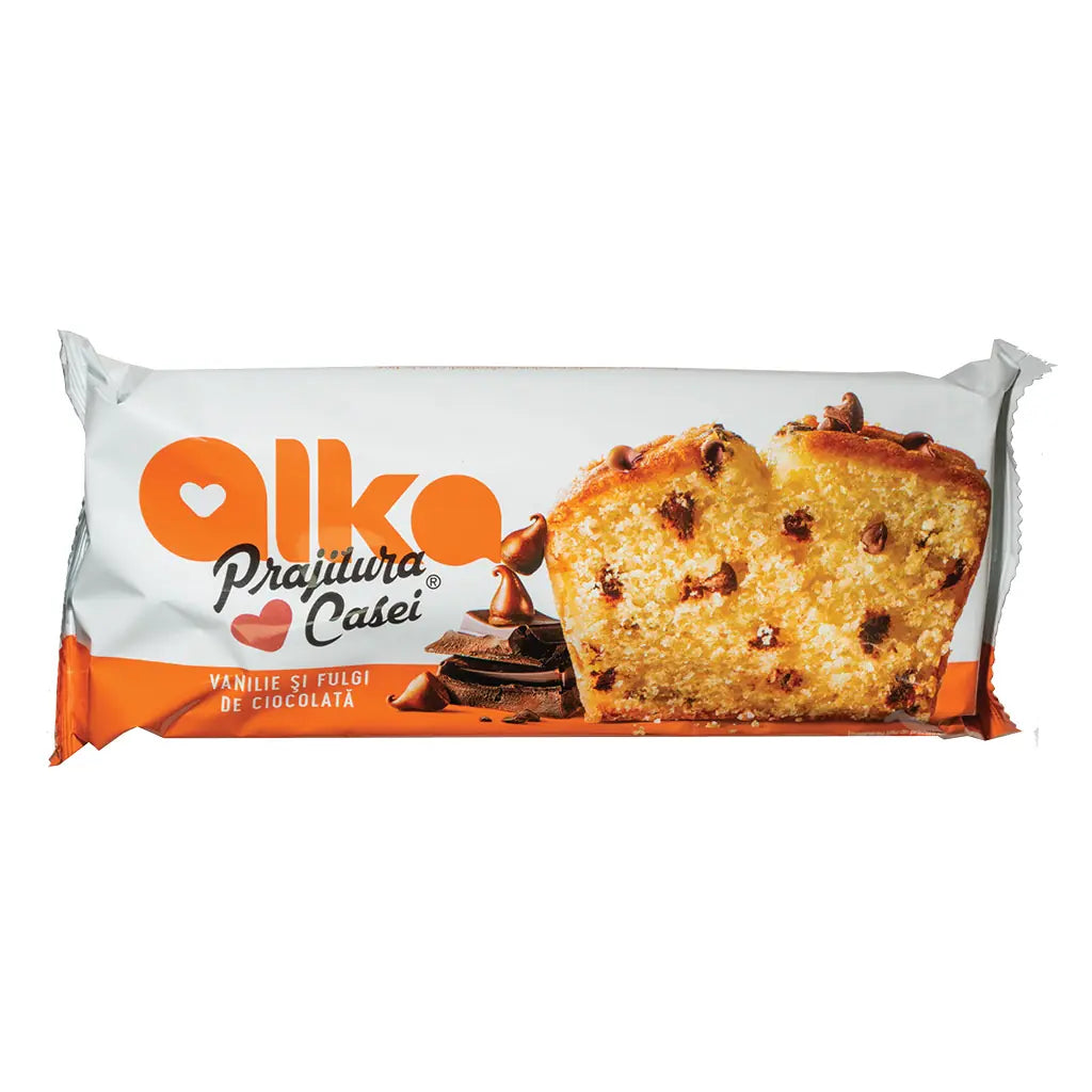 Alka Prajitura Casei Vanilie Si Fulgi Cioco 300G(12)