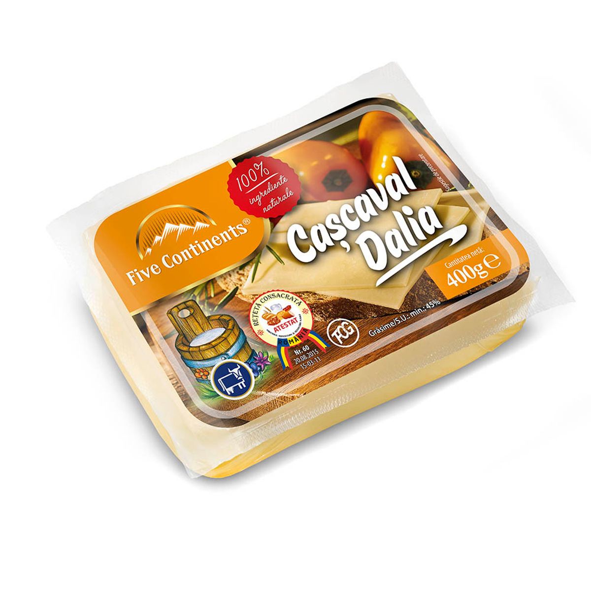 Five Continents Cascaval Dalia 400G