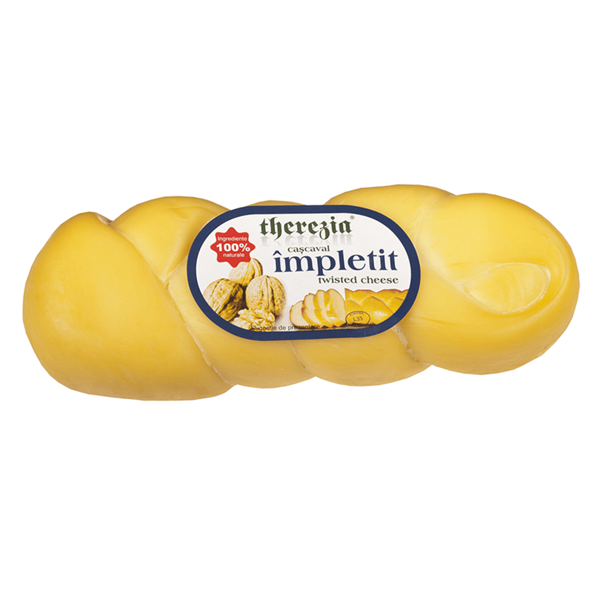 Therezia Cascaval Impletit Afumat 340G