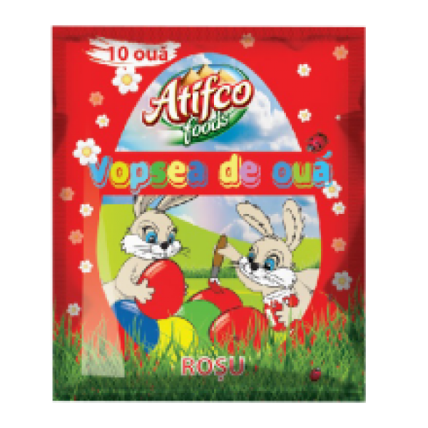 Atifco Vopsea 10 Oua 7G Rosu