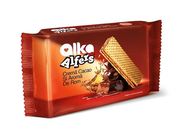 Alfers Napolitana 170G Cacao Si Aroma Rom