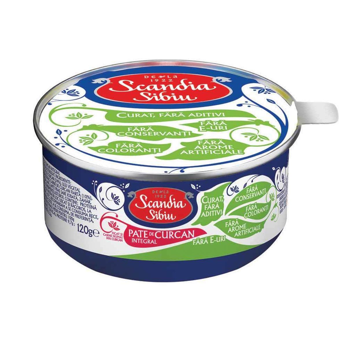 Scandia Pate Curcan 120G
