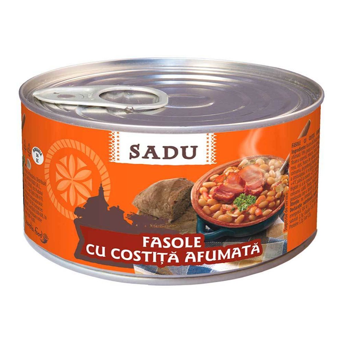Sadu Fasole Cu Costita 400G(6)